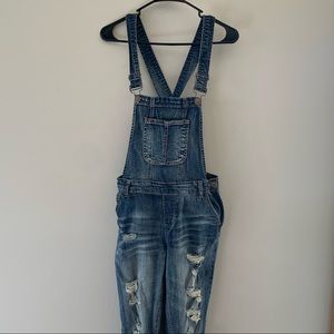 Dollhouse jean overalls